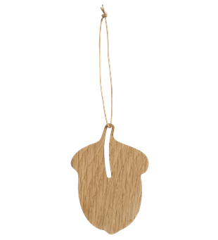 EKTA Living-Christmas Hang On Acorn-Oak-EK-CHO120